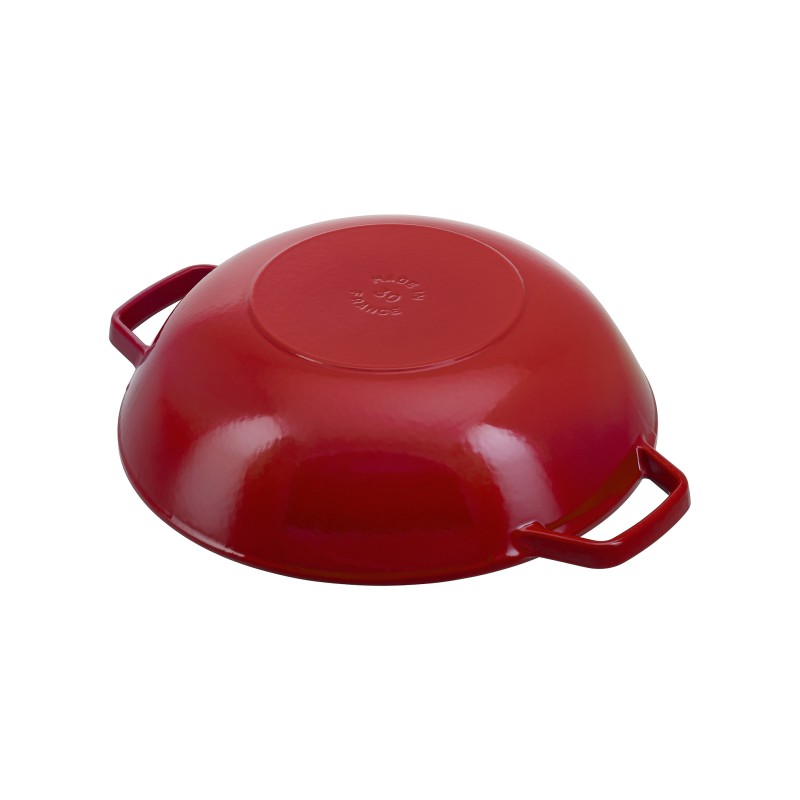 LOS GEMELOS STAUB 40511-345-0 Wok de hierro colado STAUB. Diametro: 30cm