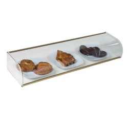 Vitrina Neutra VC-100 | Cristal Curvo | 98 x 27 x 15 cm | Hostelería