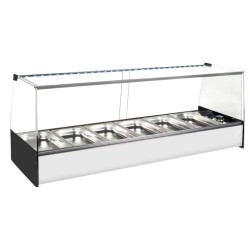 Vitrina Caliente CAL11-3 | 108 x 59 x 45 cm | Baño María | LED