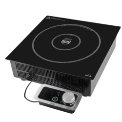 Placa de Inducción Pro 3500W | Ø 28 cm | Encastrable | Lacor 69371