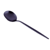 Cuchara de postre Emma Negro Mate. 17.4 cm. (12 uds)