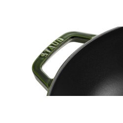 LOS GEMELOS STAUB 40511-465-0 Wok de hierro colado STAUB. Diametro: 30cm