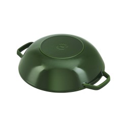 LOS GEMELOS STAUB 40511-465-0 Wok de hierro colado STAUB. Diametro: 30cm