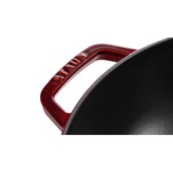 LOS GEMELOS STAUB 40511-466-0 Wok de hierro colado STAUB. Diametro: 30cm