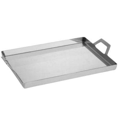 Llauna cuadrada inox con asas 22x14x1.5 cm PUJADAS P296415