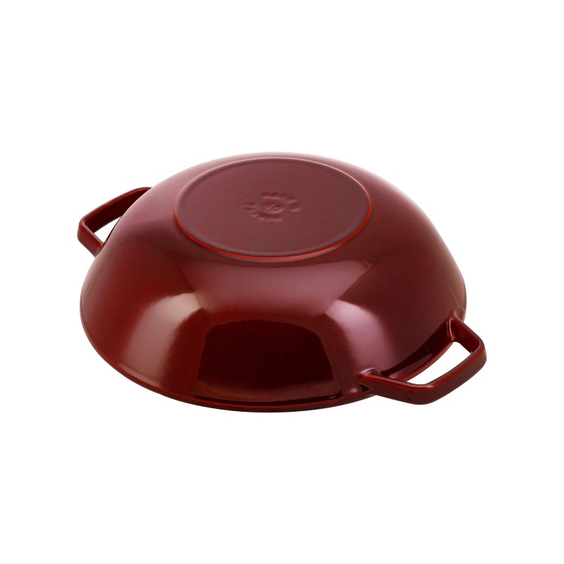 LOS GEMELOS STAUB 40511-466-0 Wok de hierro colado STAUB. Diametro: 30cm
