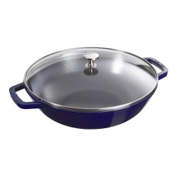 LOS GEMELOS STAUB 40511-467-0 Wok de hierro colado STAUB. Diametro: 30cm