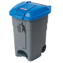 Cubo de Pedal Azul 50 L | Araven 31215