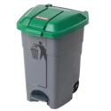 Cubo de Pedal Verde 50 L | Araven 71215