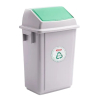 Cubo de Basura Bolero Bin Verde 40 L con Tapa Móvil | Araven 47275