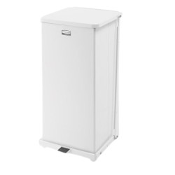 Contenedor Pedal Defenders® 49 L Blanco | Rubbermaid FGST24EPLWH