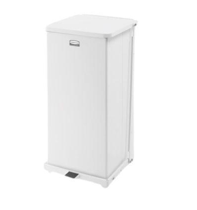 Contenedor con Pedal Defenders® 49 L Blanco