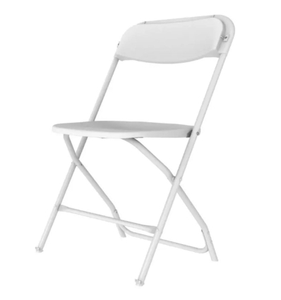 Silla Plegable Alex Chair Blanca | Polipropileno | Pack 4 uds| IC001X015A-WW