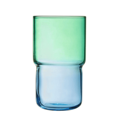 Vasos altos azules y verdes CANDY MIX 32cl (24 unidades) | Luminarc 5427911