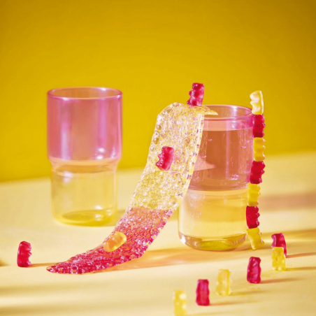 Vasos Altos CANDY MIX 32cl (24 uds) Amarillos y Rosas|Luminarc 5427910