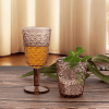 Vasos rosas con relieve "trenzado" AGATA 30cl (24 unidades) | Bidasoa 5427533