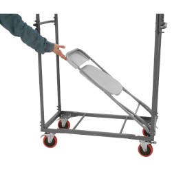 Carro Zown Alextrolley | Transporte 60 Sillas Alex | Hostelería | Alium Pro