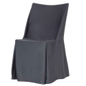 Funda Classic para Brad Chair y Otto Chair | Poliéster Antracita | 4 uds