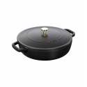 LOS GEMELOS STAUB 40511-473-0 Cacerola con chistera STAUB. Diametro: 24cm