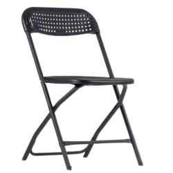Silla Plegable Big Alex Chair Negra | 4 uds |  Oferta por cantidad