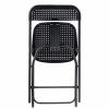 Silla Plegable Big Alex Chair Negra | 4 uds | Polipropileno