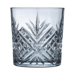 Vasos bajos azules tallados 30cl (24 uds) BROADWAY MAZZARINE | Arcoroc