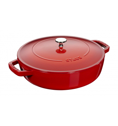 LOS GEMELOS STAUB 40511-474-0 Cacerola con chistera STAUB. Diametro: 28cm