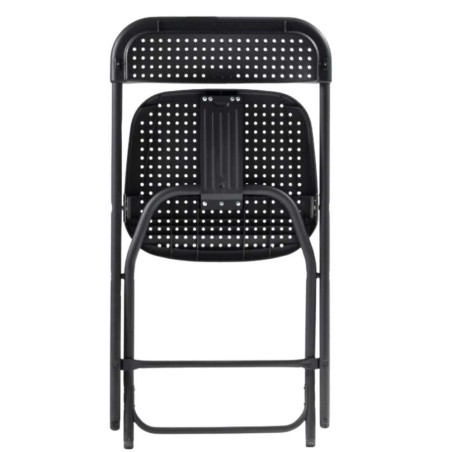 Silla Plegable Alex Chair Negra | Polipropileno | Oferta por cantidad 