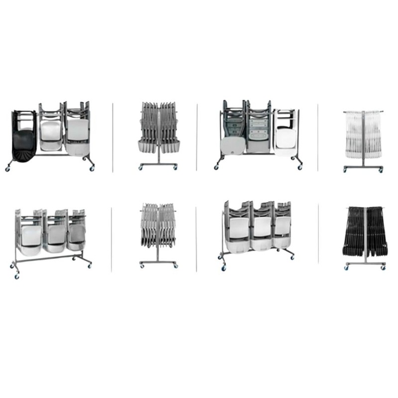 Carro Transporte Sillas | Acero | Zown CB002F005 | Hostelería