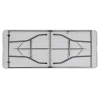 Mesa Plegable de Banquete Sena | 200x90 cm | 8-10 personas