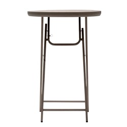 Mesa Alta Plegable Cocktail80 | Ø80 cm | H110 cm |Oferta por cantidad