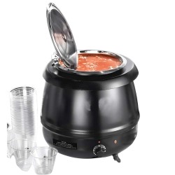 Olla Sopera Eléctrica Buffet 10L | Termostato | Pujadas P910008