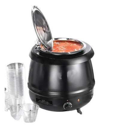 Olla Sopera Eléctrica para Buffet 10L | Termostato Regulable | Pujadas P910008