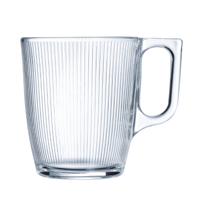 Tazas de vidrio mug STRIPY 25cl (6 uds) | Luminarc 5424422