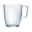 Tazas de vidrio mug STRIPY 25cl (6 uds) | Luminarc 5424422