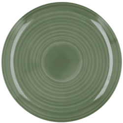 Plato llano verde SICILIA Ø25cm (12 uds) | Quid  Inspiración siciliana