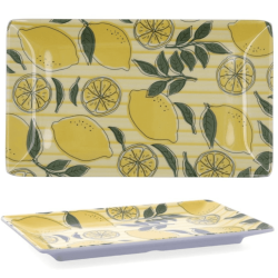 Bandeja rectangular SICILIA 25x15cm (12 uds) | Quid | Diseño siciliano