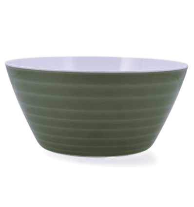 Ensaladera verde SICILIA 25x12cm (12 uds) | Quid 5426864