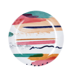 Plato de postre ACUARELA Ø20cm (12 uds) | Quid | Diseño artístico