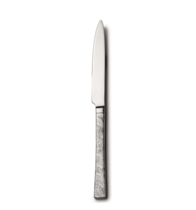 Cuchillo de postre martillado satinado Taranto Diamond. 20.6 cm. (12 uds)