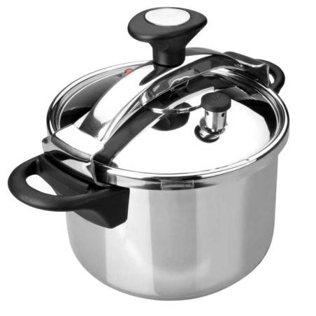 Olla a Presión Puente Classic 8L | Asas Baquelita | Lacor 71878