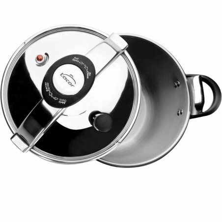 Olla a Presión Puente Classic 8L | Asas Baquelita | Lacor 71878