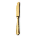 Cuchillo de postre oro satinado Florencia Vintage. 21.2 cm. (12 uds)