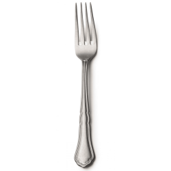 Tenedor de Mesa Oro Satinado Florencia 20.3 cm | Diseño Elegante