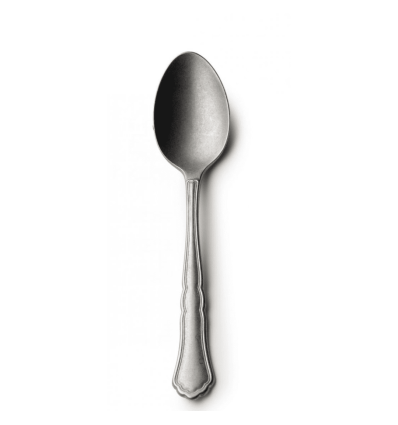 Cuchara de postre satinado Florencia Vintage. 17.4 cm. (12 uds)