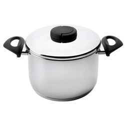 Olla Estudio 10 L | Fondo Sándwich | Inducción | Lacor 85128