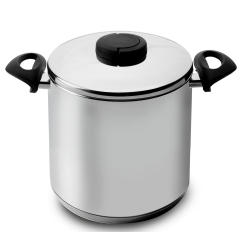 Olla Estudio Extra Alta 9 L | Fondo Sándwich | Inducción | Lacor 85125