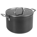 Olla FIT Aluminio Anodizado con Tapa | 24 cm | 6,3 L