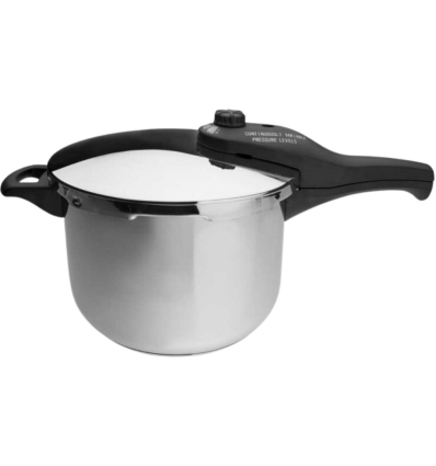 Olla a Presión Tempo 8 L | Acero Inoxidable 18/10 | Lacor 71868