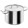 Olla Recta con Tapa Chef Classic Acero Inoxidable | 50 cm | 98 L